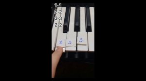 Красивая мелодия на пяти нотах!