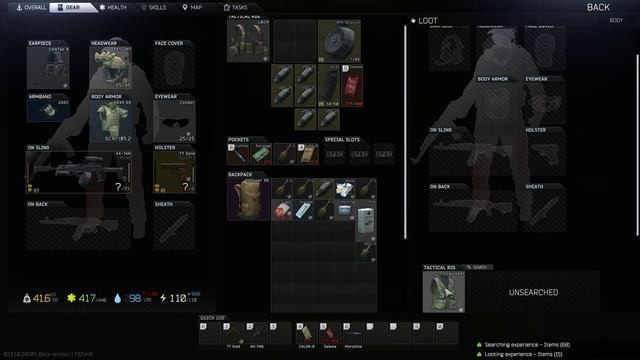 Escape From Tarkov - AK 74N + GP-25 "Kostyor" 40mm underbarrel grenade launcher raid смотреть онлайн
