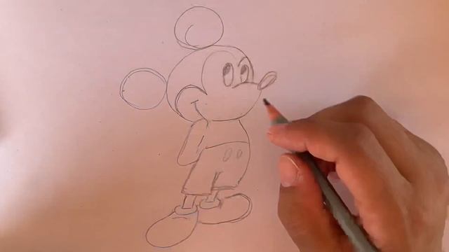 Микки Маустың суретін салу / Как нарисовать Микки Мауса смотреть онлайн