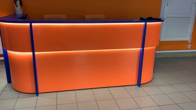 Ресепшн от фабрики Good-mebell.ru для школы танцев в г. Колпино смотреть онлайн