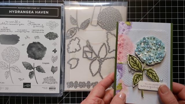 Big Beautiful Blooms Cards Using The Stampin Up Hydrangea Haven Bundle смотреть онлайн