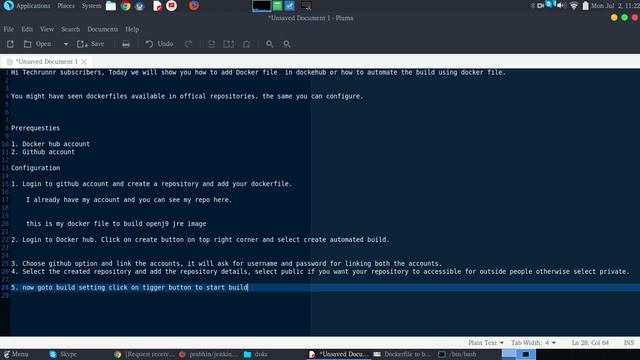 how to add dockerfile to docker hub or automate docker build смотреть онлайн