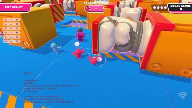 Fall Guys Beta COSMIC HIGHWAY LEVEL смотреть онлайн