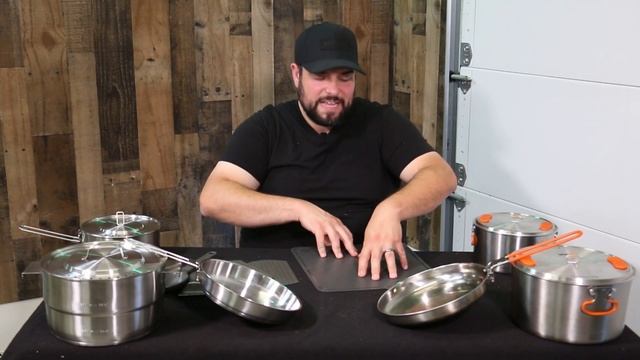 Stanley Even Heat Camp Pro VS GSI Stainless Base Camper Large - Best Overlanding Cookset смотреть онлайн