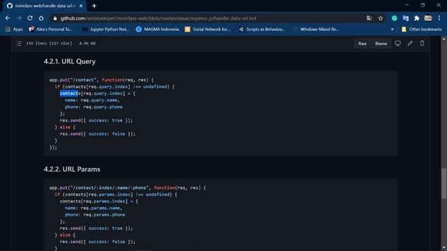 Express JS #3 Menerima Data dari URL смотреть онлайн