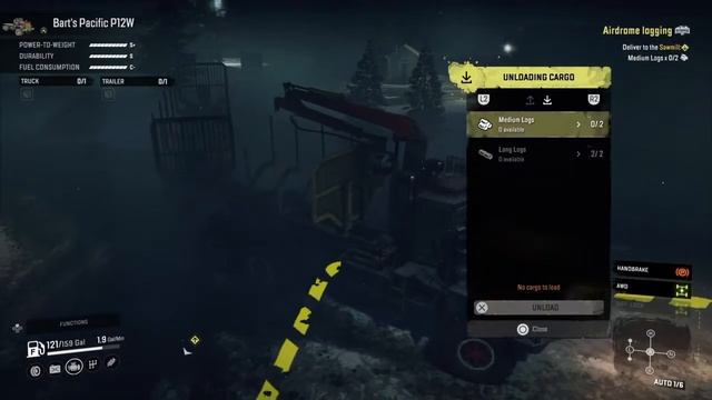 SnowRunner | Airdrome Logging on White Valley смотреть онлайн