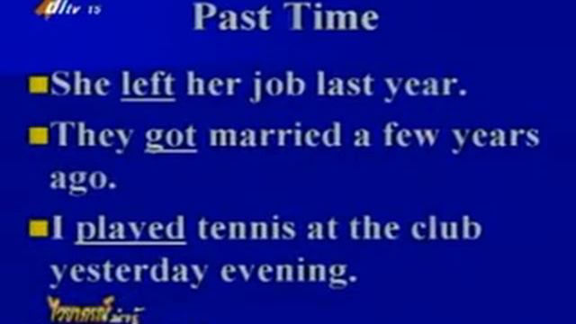 ไวยากรณ์น่ารู้ Grammar Presentation Past Time Force8949 1 of 4 смотреть онлайн