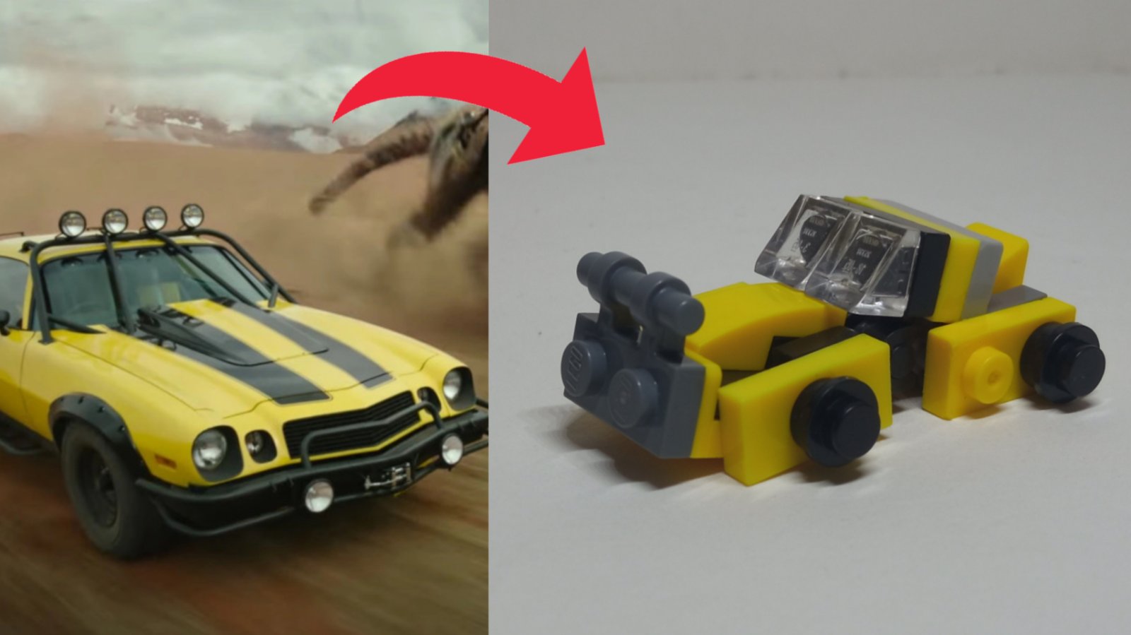 Как сделать трансформера из лего? Трансформер Бамблби смотреть онлайн