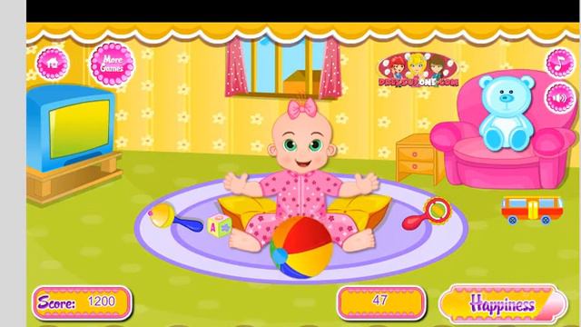 беби малиши кормим одеваес кормим и улаживаем спать мульт-игра для детей смотреть онлайн