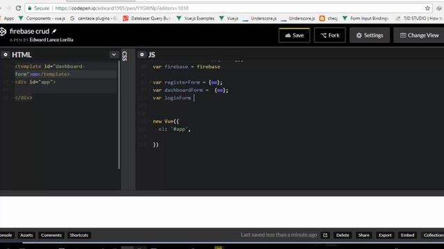 vuejs authentication firebase live links app part two смотреть онлайн