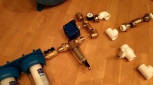 Водопровод на даче из колодца.