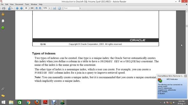ORACLE LECTURE 12 Urdu/Hindi смотреть онлайн