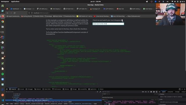 What Not To Do in React - Nested Component Definitions смотреть онлайн