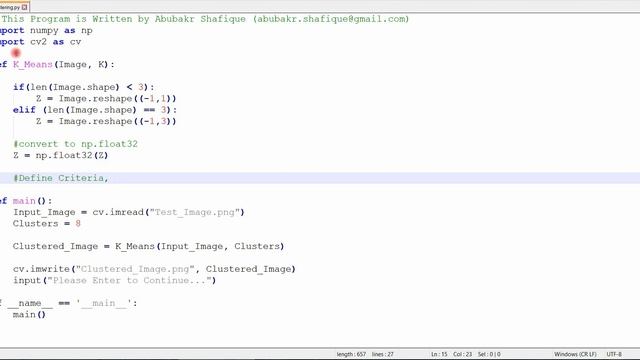 How to do K-Means Clustering on Images Using Python смотреть онлайн