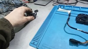 Ремонт датчика угла поворота рулевого колеса BMW X5 E53