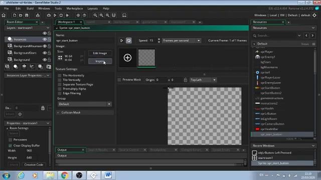 Creating a start screen in Game Maker Studio 2 смотреть онлайн