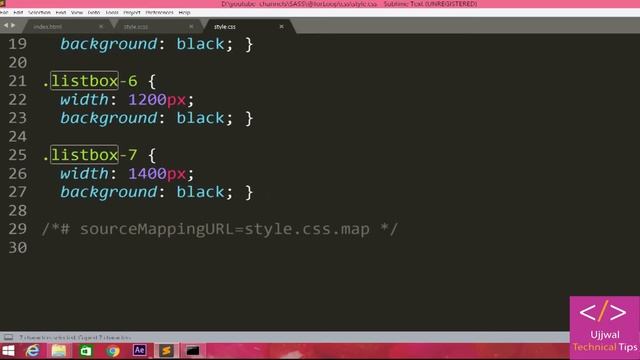 SASS Tutorial #9- For Loops SASS (Learn Sass)?? смотреть онлайн
