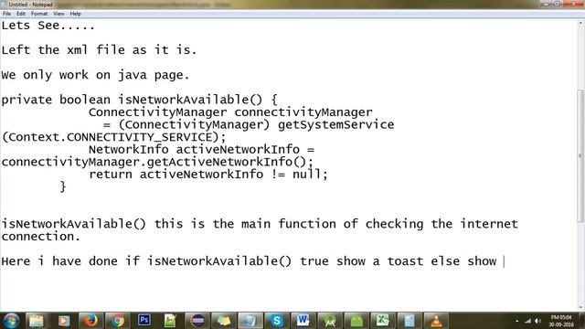 How to check internet connection in android programmatically Tutorial смотреть онлайн