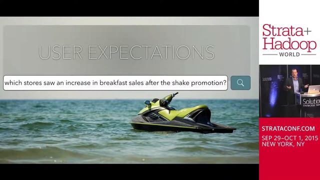 Jet Ski on Your Data Lake: Natural Language Query on Hadoop смотреть онлайн