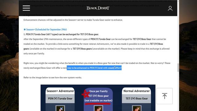 Black Desert Online | NEW PEN ENHANCEMENT SYSTEM! | Season+ Announcement смотреть онлайн