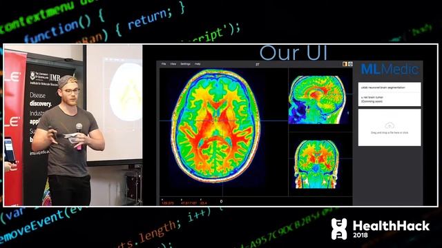 ML for Medical Imaging, MLMedic final pitch at HealthHack Brisbane 2018 смотреть онлайн