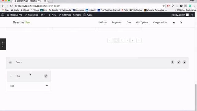 Reactive Pro: Search block orientation explain and tag input смотреть онлайн