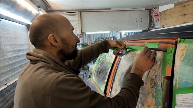 Как самому ПОКРАСИТЬ автомобиль и ПРОДАТЬ. красим HOVER H3. смотреть онлайн