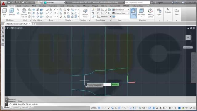 Hitzeschutzblech - Autocad 2015 Training - Loft смотреть онлайн