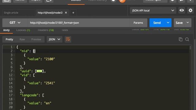 3 JSON API output смотреть онлайн