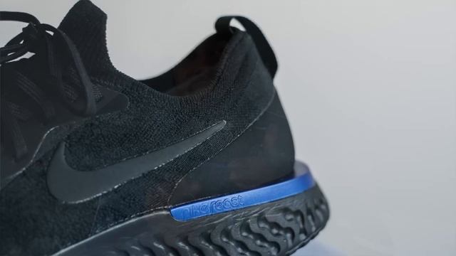 Review & On Foot | Nike Epic React Flyknit | Triple Black | Ash Bash смотреть онлайн