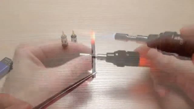 Газовая горелка-паяльник смотреть онлайн