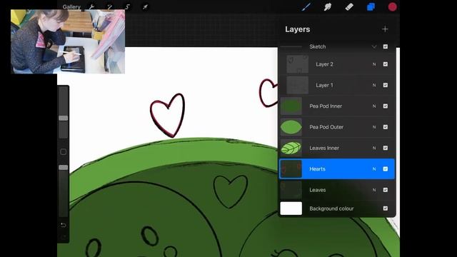 Draw with me - Ipad Pro - Procreate - Speed Painting - New Illustrated Card Design смотреть онлайн