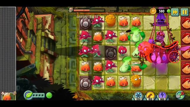 plants vs zombies 2 растения против зомби 2 зомбосс затерянный город ZOMBOSS battle lost city смотреть онлайн