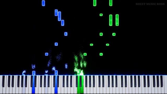 Strike the Earth! from Shovel Knight) - Piano Tutorial смотреть онлайн