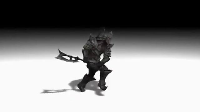 SKYRIM Orc 3D model Rigged + 271 animations (.c4d) смотреть онлайн