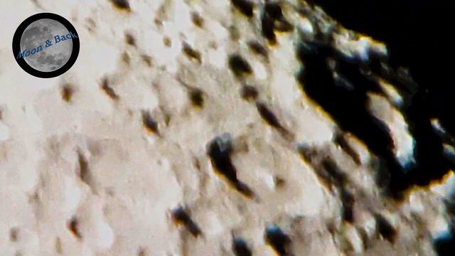 Moon Zoom Sky-Watcher Telescope - Colour Video Footage in 4K #49 смотреть онлайн