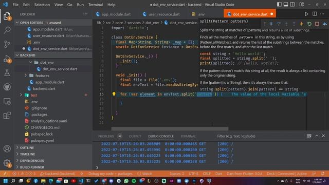 Semana do backend #7 - Técnica DotEnv(.env) смотреть онлайн