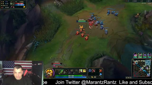 League of Legends Toxic Support Ep. 6 - LIVE Stream - Marantz Rantz смотреть онлайн