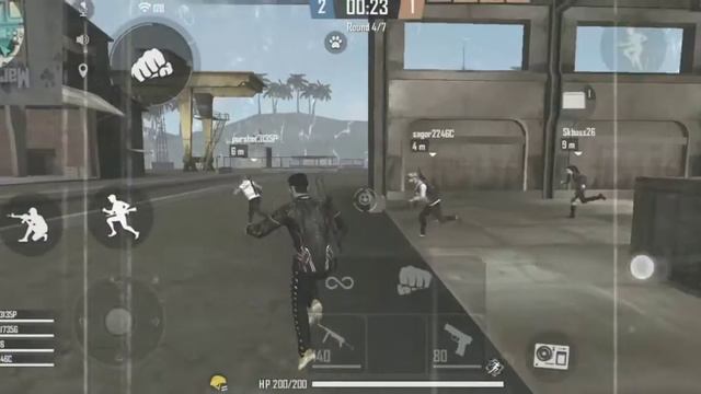 My noob gameplay free fire//clash squad - RANKED// R P Gamers// смотреть онлайн