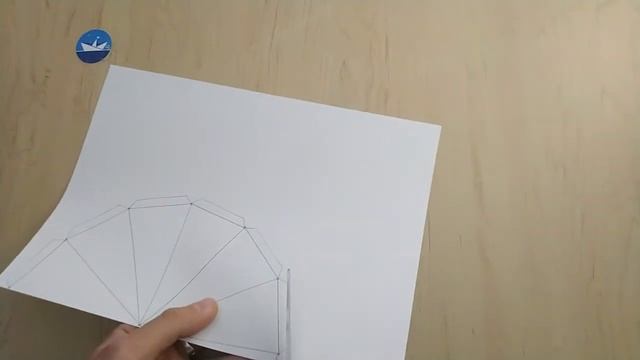 Шестиугольник из бумаги/Paper hexagon/Объёмные геометрические фигуры из бумаги смотреть онлайн