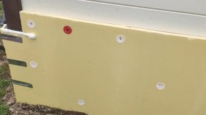 УТЕПЛЕНИЕ СВАЙНО-ВИНТОВОГО ФУНДАМЕНТА. КАК КРЕПИЛ ПЕНОПЛЭКС.