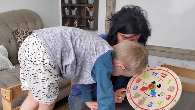 Home school | How to tell time | Simple way to teach your child смотреть онлайн