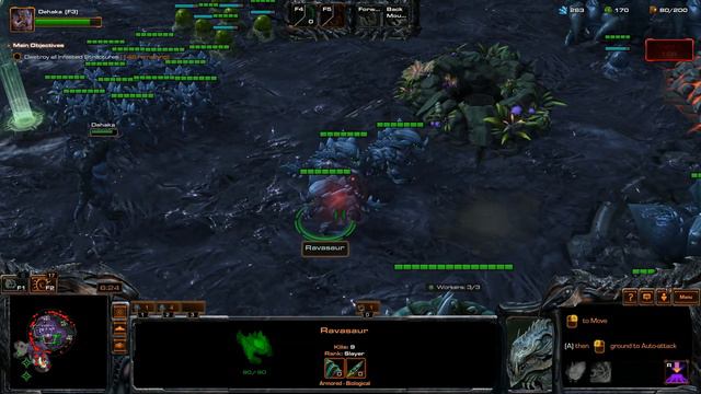 StarCraft 2: How To Play As Dehaka Level 15, Max Level Co-op Mission смотреть онлайн