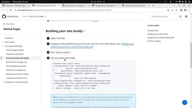 Creating a GitHub Pages site with Jekyll 4★ Rate the Tutorial смотреть онлайн