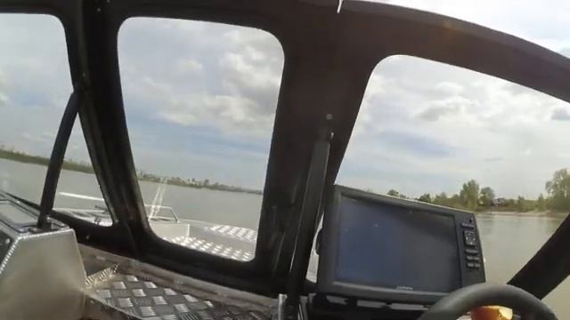 Лодка ТУМАН 510 второй выход. смотреть онлайн