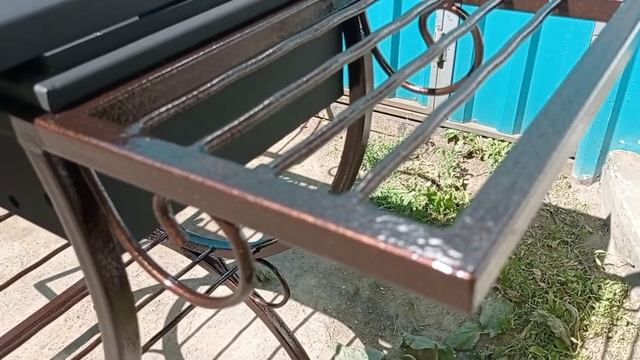 Мангалы "Жар птица". Высота 80 см, Съемный короб, съемное кольцо под казан смотреть онлайн