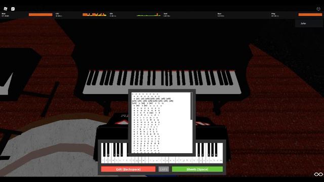 Rush E Roblox Piano смотреть онлайн