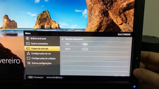 Monitor Dell E1909WC - Sem detalhes ou defeitos! смотреть онлайн