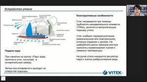 Вебинар по утюгам VITEK (Устройство утюга)