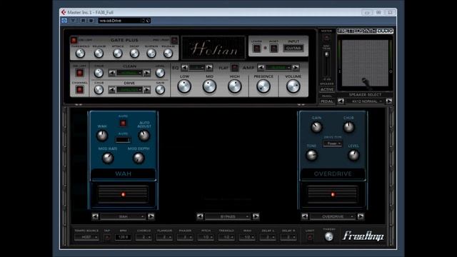 Free Amp 3 by Fretted Synth Audio with effects смотреть онлайн